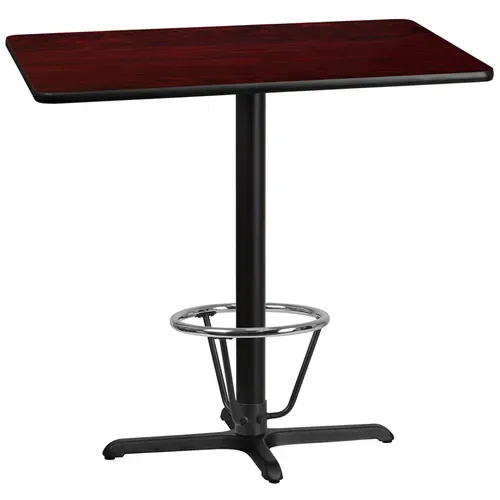 Flash Furniture XU-MAHTB-3042-T2230B-3CFR-GG Table