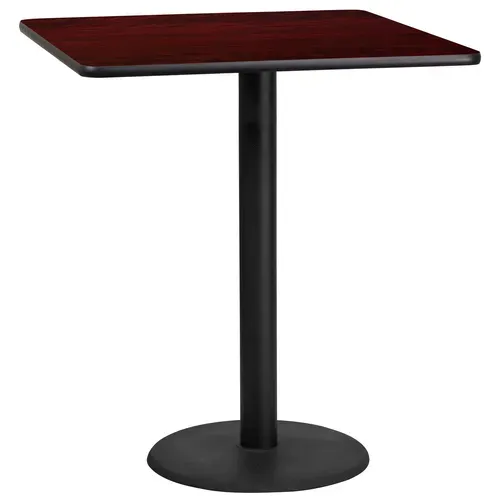 Flash Furniture XU-MAHTB-3636-TR24B-GG Table