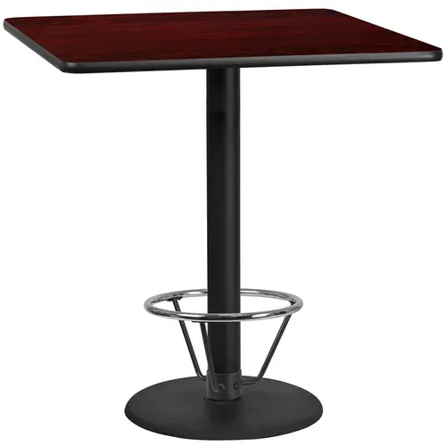 Flash Furniture XU-MAHTB-4242-TR24B-4CFR-GG Table