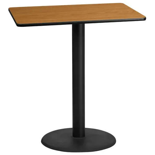 Flash Furniture XU-NATTB-3042-TR24B-GG Table