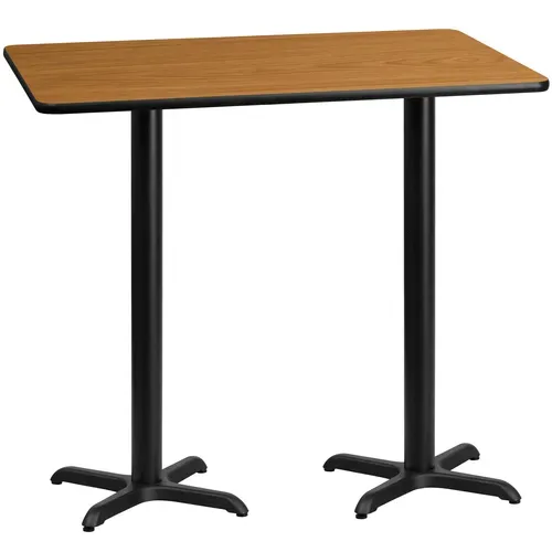 Flash Furniture XU-NATTB-3060-T2222B-GG Table
