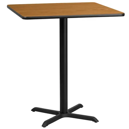 Flash Furniture XU-NATTB-3636-T3030B-GG Table