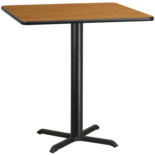 Flash Furniture XU-NATTB-4242-T3333B-GG Table