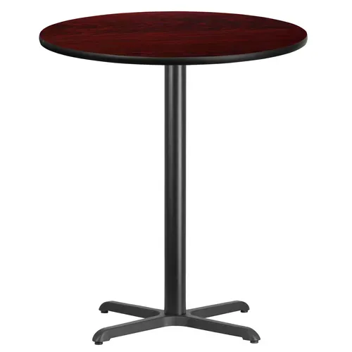 Flash Furniture XU-RD-36-MAHTB-T3030B-GG Table