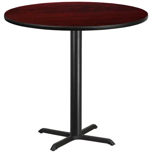 Flash Furniture XU-RD-42-MAHTB-T3333B-GG Table