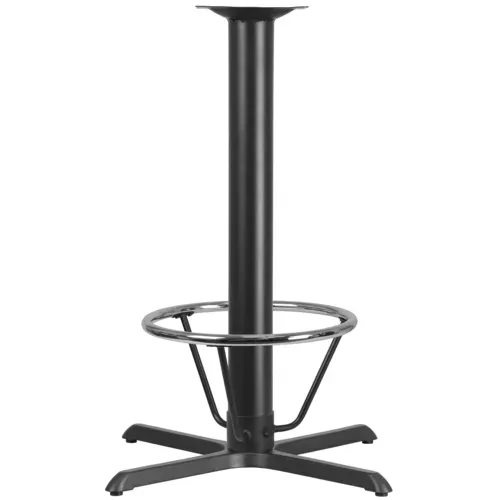 Flash Furniture XU-T3333-BAR-4CFR-GG Table Base