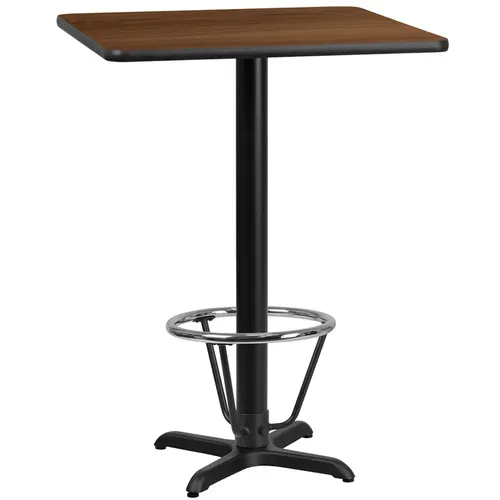 Flash Furniture XU-WALTB-2424-T2222B-3CFR-GG Table