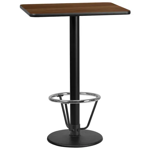 Flash Furniture XU-WALTB-2430-TR18B-3CFR-GG Table