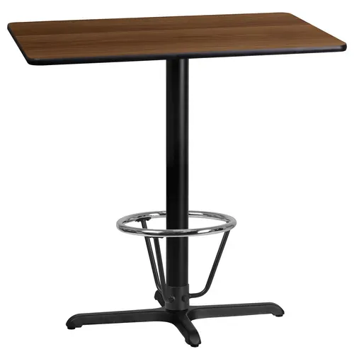 Flash Furniture XU-WALTB-2442-T2230B-3CFR-GG Table