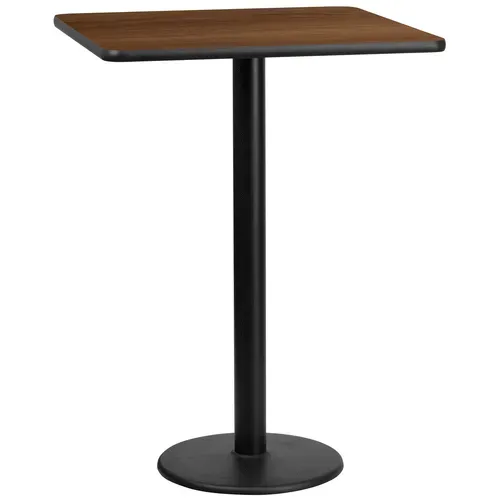 Flash Furniture XU-WALTB-3030-TR18B-GG Table