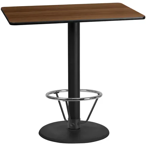 Flash Furniture XU-WALTB-3048-TR24B-4CFR-GG Table