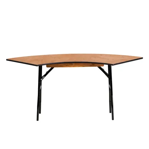 Flash Furniture YT-WSFT48-24-SP-GG Folding Banquet Table