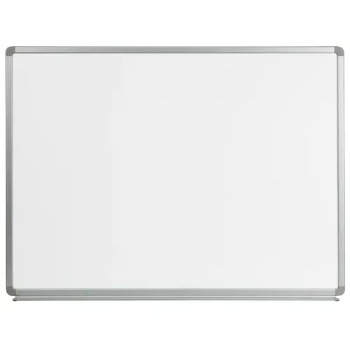 Flash Furniture YU-90X120-WHITE-GG Magnetic Marker/Dry Erase Board