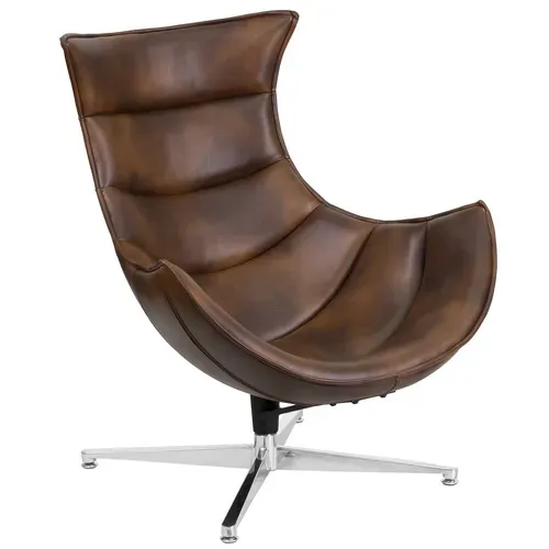 Flash Furniture ZB-39-GG Swivel Cocoon Chair