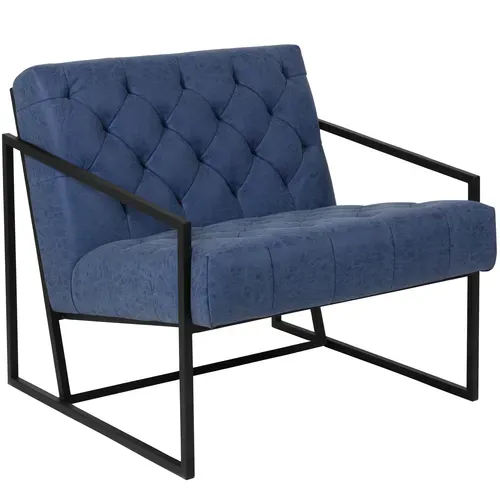 Flash Furniture ZB-8522-BL-GG Hercules Madison Series Lounge Chair
