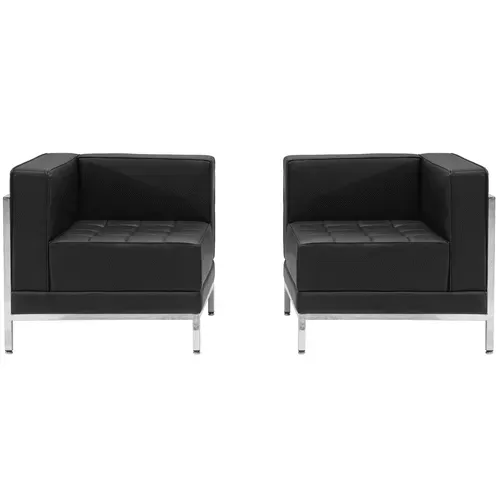Flash Furniture ZB-IMAG-SET10-GG Hercules Imagination Series Corner Chair Set