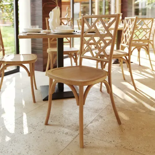 Flash Furniture Flash Furniture ZH-8100-5-PEC-GG Brooklyn Dining Chair