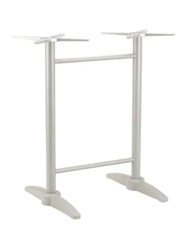 Florida Seating Florida Seating AL-1805 DP BH SILVER Table Base