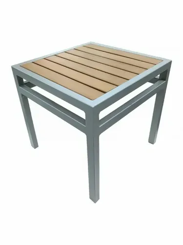 Florida Seating Florida Seating AL-5602 END TABLE SILVER End Table