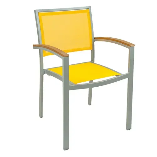 Florida Seating Florida Seating AL-5624 SIL Arm Chair. stackable