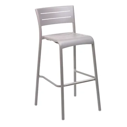 Florida Seating Florida Seating BAL-5000 S WARM GRAY Barstool