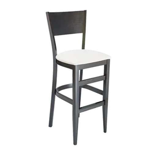 Florida Seating Florida Seating CON-01B WALNUT-GR1 Barstool