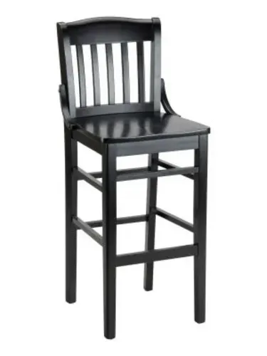 Florida Seating Florida Seating FLS-02B -BLACK-GR1 Barstool