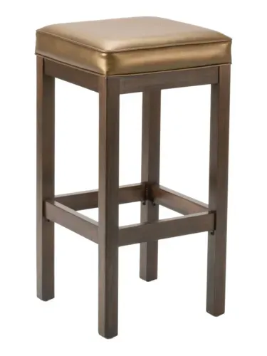 Florida Seating Florida Seating FLS-02BB GR1 WALNUT- BOX SEAT Barstool