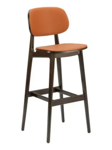 Florida Seating Florida Seating FLS-22B WALNUT-GR1 Barstool