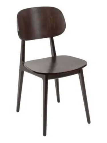 Florida Seating Florida Seating FLS-22S WALNUT- UPH SEAT-WOOD BACK GR1 Side Chair