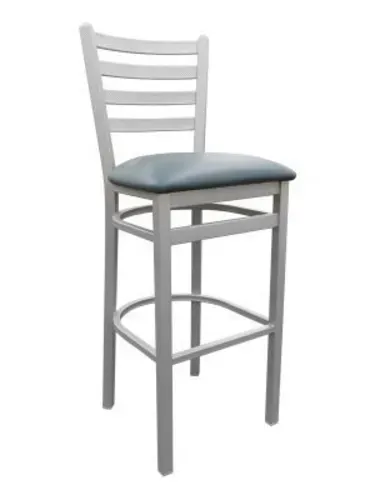 Florida Seating Florida Seating MET-05B SILVER-GR1 Barstool