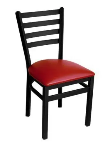 Florida Seating Florida Seating MET-05S BLACK-GR1 Side Chair