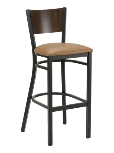 Florida Seating Florida Seating MET-15 B BLACK-GR1 Barstool