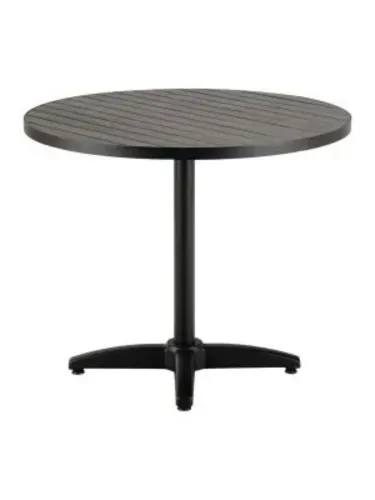 Florida Seating Florida Seating TA-PT 36RD BLK-GRAY TFT Table Top