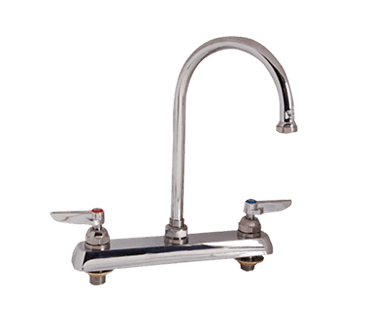 FMP 110-1155 1100 Series 8" Center Gooseneck Faucet by T&S Brass FMP 110-1155 1100 Series 8" Center Gooseneck Faucet by T&S Brass