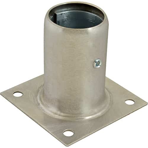 FMP 1191067 Stainless Steel 31/2" Plate Mount Leg Socket