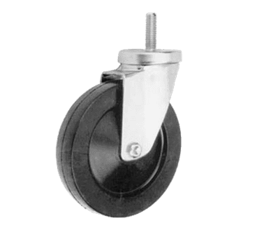 FMP 120-1060 Medium-Duty 4" Threaded Stem Caster Gray non-marking wheel FMP 120-1060 Medium-Duty 4" Threaded Stem Caster Gray non-marking wheel
