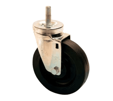 FMP 120-1094 Medium-Duty 5" Threaded Stem Caster Black plastic hub FMP 120-1094 Medium-Duty 5" Threaded Stem Caster Black plastic hub