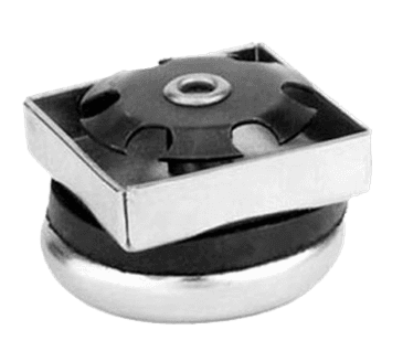 FMP 121-1024 Metal 1-1/8" Base Boot Glide For 1" OD square tubular leg FMP 121-1024 Metal 1-1/8" Base Boot Glide For 1" OD square tubular leg