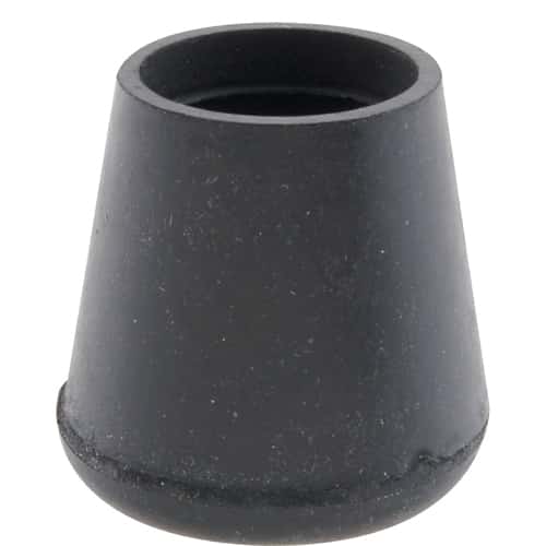 FMP 121-1139 Black Rubber Crutch Tip For 7/8" OD tubing