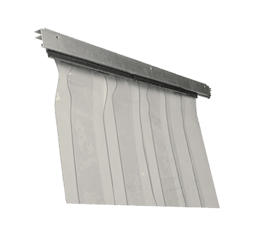 FMP 124-1451 Wall Mount Strip Curtain Includes 10 strips hardware FMP 124-1451 Wall Mount Strip Curtain Includes 10 strips hardware