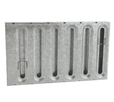 FMP 129-1247 Grease Filter Galvanized steel 12" H x 20" W FMP 129-1247 Grease Filter Galvanized steel 12" H x 20" W