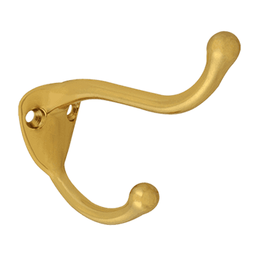 FMP 134-1039 Solid Brass Coat Hook FMP 134-1039 Solid Brass Coat Hook