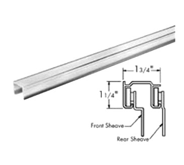 FMP 134-1048 48" Sanitary Overhead Track FMP 134-1048 48" Sanitary Overhead Track