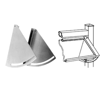 FMP 135-1191 Adjustable Sneeze Guard Bracket Set FMP 135-1191 Adjustable Sneeze Guard Bracket Set