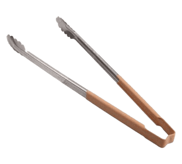 FMP 137-1210 Kool-Touch Color-Coded Tongs by Vollrath 16" with scalloped paddle tan handle FMP 137-1210 Kool-Touch Color-Coded Tongs by Vollrath 16" with scalloped paddle tan handle