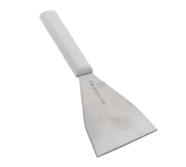 FMP 137-1308 Grill Scraper by Mundial 4" tongue white handle FMP 137-1308 Grill Scraper by Mundial 4" tongue white handle