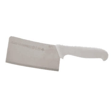 FMP 137-1313 Cleaver by Mundial 6" blade white handle FMP 137-1313 Cleaver by Mundial 6" blade white handle