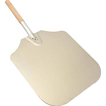 FMP 137-1639 X-Large Pizza Peel 16" W x 18" D aluminum blade 12" long wooden handle FMP 137-1639 X-Large Pizza Peel 16" W x 18" D aluminum blade 12" long wooden handle