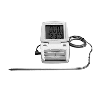 FMP 138-1143 Thermometer/Timer with Alarm 14* to 392*F (-10* to 200*C) - switch from *F to *C at the touch of a button FMP 138-1143 Thermometer/Timer with Alarm 14* to 392*F (-10* to 200*C) - switch from *F to *C at the touch of a button